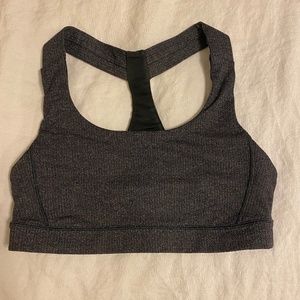 Gray Lululemon Sports Bra
